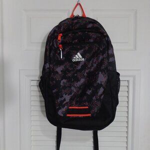 Adidas Foundation 6 Backpack Galaxy Camo Black Bright Red